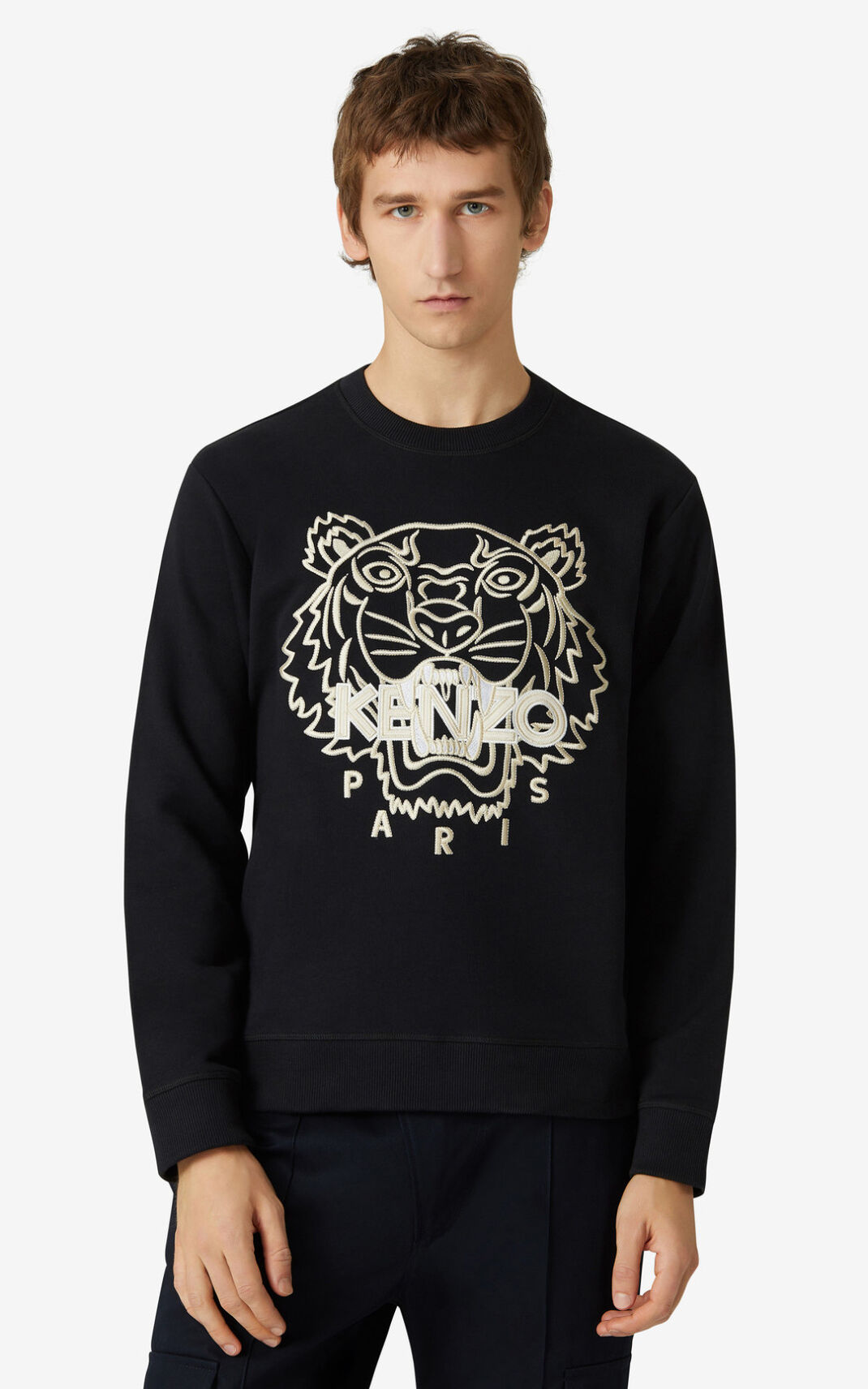 Sweat Kenzo Tiger Homme Noir | IBWV-06139